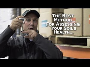 How to preform an in-field soil health test