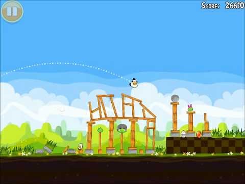 Official Angry Birds Seasons Walkthrough Easter Eggs 1-7