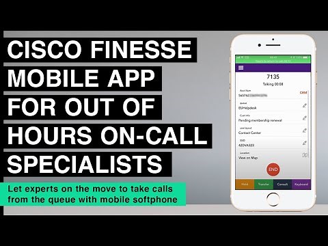 Cisco Finesse Mobile Agent for UCCE and UCCX: How It Works