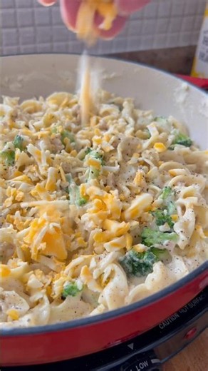 Homemade Creamy Tuna Noodle Casserole 🥦🧀 | 🚫NO CANNED SOUP!!