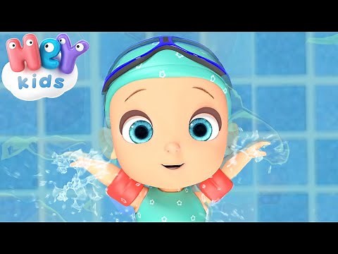 Apprendre à Nager Comme Un Poisson | Chansons pour bébé - HeyKids Français