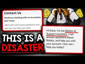 Roblox Support Now Uses An AI Chatbot...
