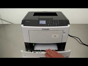 LEXMARK MS510dn PAPER JAM 241.06 do you know the solution?