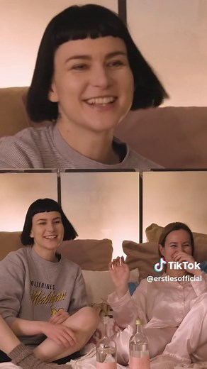 We answered all your juicy questions in our new series ‘in Bed with Ersties’ 🌽 Ep1 out now - Truth or Drink 🌽 #cometoworkwithme #behindthescenes #performerlife