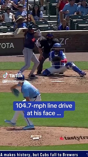 YOU’RE STILL OUT 👍 #Cubs #MLB #baseball #watchmarquee #fyp #chicago #matthewboyd