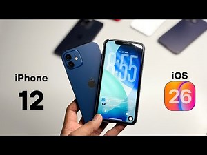 iOS 26 on iPhone 12 - Review + New Features | How to update iPhone 12 on iOS 26