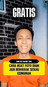 260K views · 2.8K reactions | Cara gratis buat foto diam jadi Bergerak sesuai keinginan. #tutorial #tipsandtricks #ai #google #foto | Ahmad Bakir | Facebook