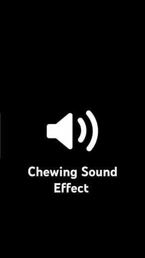 Chewing Sound Effect #soundeffects #soundesign #creativeaudio #sound #audio