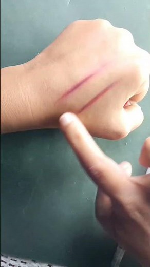 Fake cut tutorial Only using pen #shorts #shortvideo #shortsfeed #viral #youtubeshorts