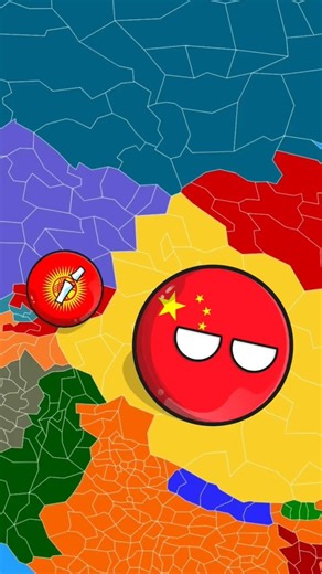 The US stole manti from Kyrgyzstan || #recommendations #countryballs #animation #countriesworld #...