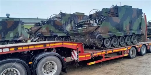 Lithuania bolsters Ukraine: M577 Command Post Carriers en route