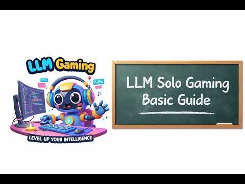 Solo Gaming using AI Guide for Maximum Fun