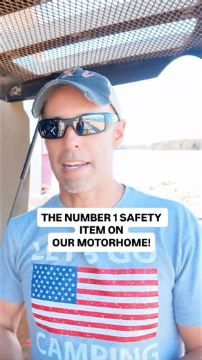 🚨IMPORTANT 👉 THIS IS THE #1 SAFETY ITEM ON OUR MOTORHOME! #shorts #fire #motorhome