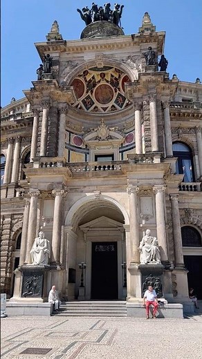 Majestic Semperoper in Dresden 🎭 Germany 🇩🇪