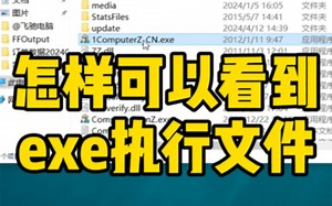 怎样可以看到exe执行文件@飞驰电脑