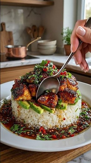 Honey Lime Chicken with Avocado Steak #recipe #food #mediterraneanflavors #healthyeating #easyrecipe