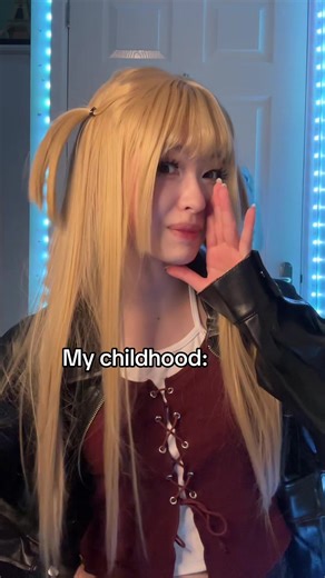 I was only allowed to watch these videos at my cousins house 💀 #misa #deathnote #fyp