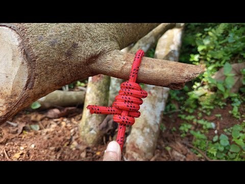 two methods of making a prusik knot