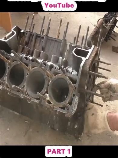 Quartered V8 GAZ-53 Engine Conversion for Motorcycles