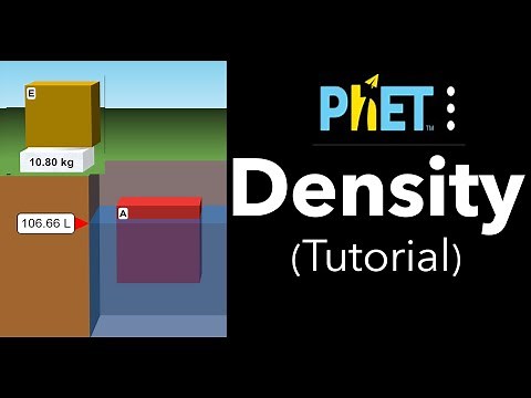 Density PhET Tutorial