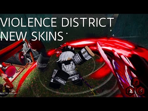 All NEW Item Skins and Animations | Violence District