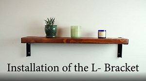 Watch Installation of the L-Bracket on Amazon Live