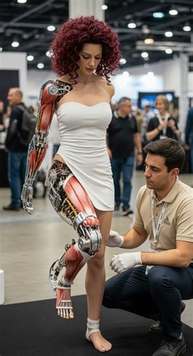 Testing the Latest Girlfriend Robot My Eye Can't Believe This #robotics #tech #AI