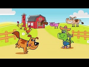 Bingo | Fredbot Nursery Rhymes (Lucy the Dinosaur)