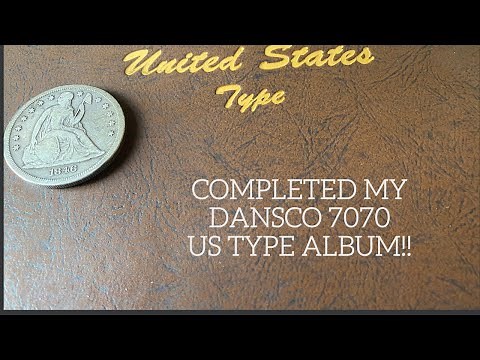 I completed my Dansco 7070 US Type Set album!