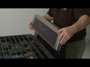 Whirlpool Gas Range Control Panel Frame Replacement #WPW10318550  | Repair Clinic