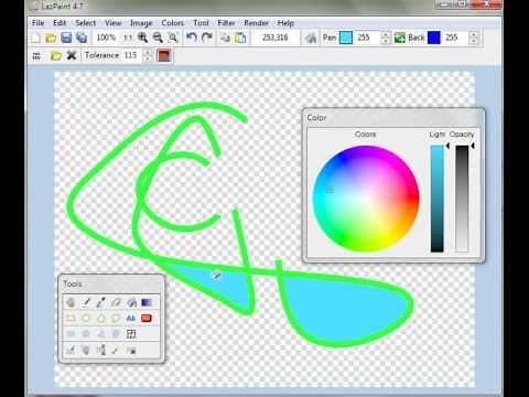 LazPaint - Getting started