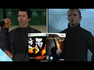 GoldenEye 007 - Unreleased Xbox 360 Remaster vs. 2010 Wii Remake | Side by Side