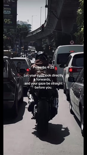 Don’t look aside - stay on course. #bike #proverbs #scripture #alwaysforward #dailyverse