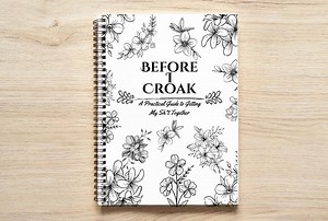 Funny End of Life Planner, Gag Gift for Parents, Living Will Planner, Funny Gift for Best Friend - Etsy