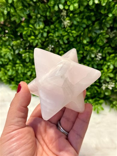 Rose Quartz Merkaba Star | Rose Quartz Crystal | Rose Quartz Carving | Rose Quartz Merkaba Star Crystal | Rose Quartz Star - Etsy