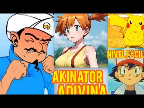 AKINATOR ADIVINA PERSONAJES DE POKÉMON Nivel Fácil