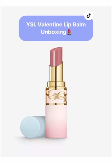 YSL Valentine's Day Loveshine Balm Review