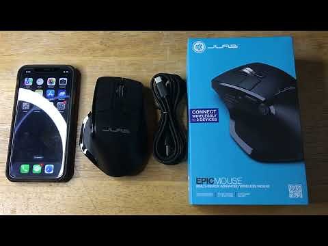 JLab Epic Mouse Multi-Device Hybrid WFH 9 Button Gadget Review 10-22-22