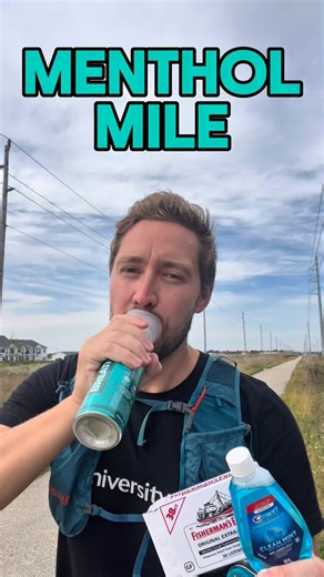 Far Fetched Fitness on Instagram: "Eating the mintiest products on earth and only breathing canned menthol air while running a mile #runningchallenge #menthol #fishermansfriend #altoids #absurd #mintyfresh #runningcommunity"
