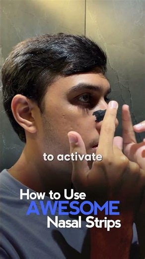 How to Use Nasal Strips Correctly