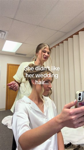 My heart dropped… #weddinghair #hairtok #reveal #trending #hairfail | Wedding Hair