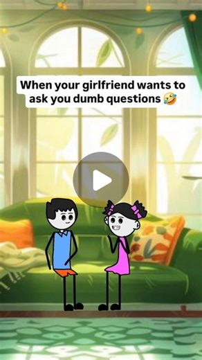 Relatable Animations on Instagram: "When your girlfriend wants to ask you dumb questions #fyp #girlfriend #foryou #viral #reels #reelsinstagram #gfriend #animation #relatable #animation #2danimation"