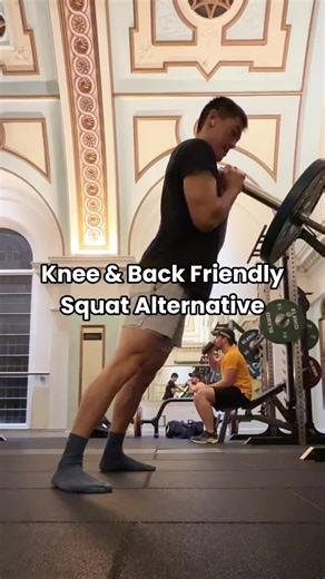 The best squat for knee pain and long-term progress 👇 Landmine front squat benefits: • Strong quads • Less lower back stress • Better squat form • More core activation If barbell squats don’t feel good, try this squat variation instead. Follow for realistic strength training that works in real life. #landminesquat #strengthtraining #legworkout #gymtips #fitnessover30