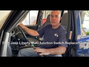 Replace Multifunction switch 2002-2007 Jeep Liberty (in Minutes) #jeepliberty