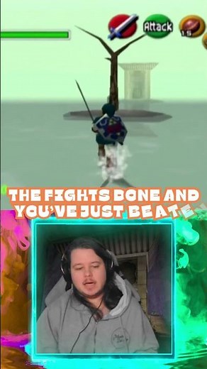 🗡️ Beat Dark Link in One Hit! 🌑 Ultimate OOT Trick!