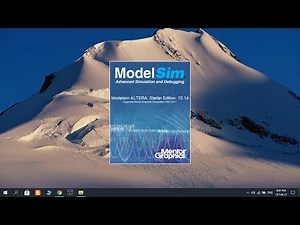 Write a Code, Compile and Simulate using ModelSim