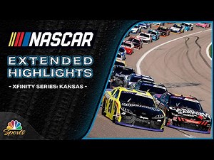 NASCAR Xfinity on The CW | HIGHLIGHTS: Kansas Lottery 300 at Kansas Speedway | Motorsports on NBC