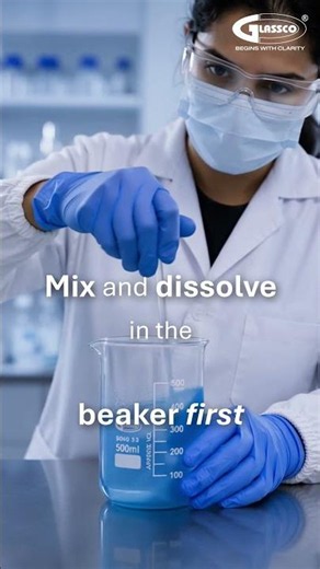 Beaker or Volumetric Flask? Choose the Right Glassware #Glasscolabs.