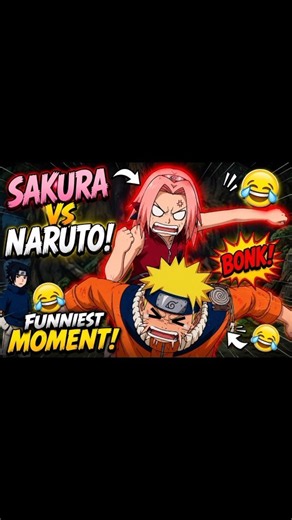 😆Naruto &sukura best funny moments 😂#naruto #anime #shortvideo #Animeflxs012