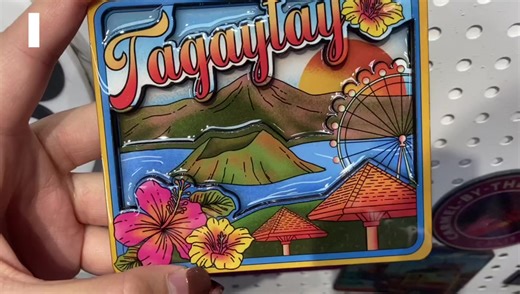 Premium Tagaytay Souvenir Magnet from Shorekeeps